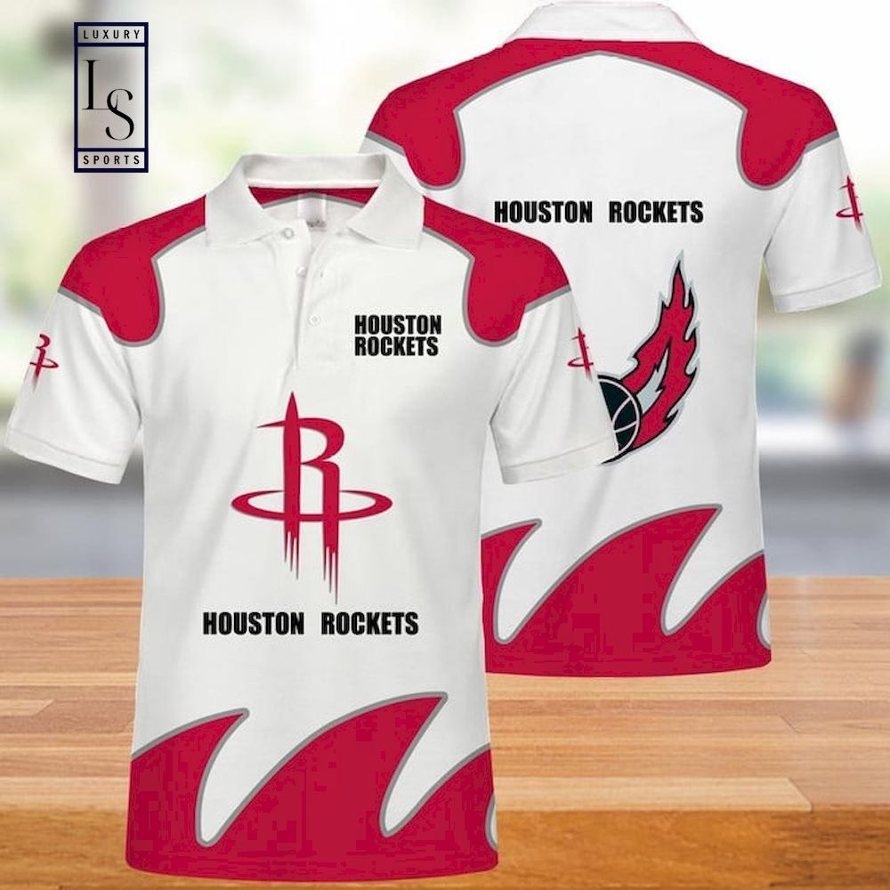 Houston Rockets NBA Basketball Polo Shirt