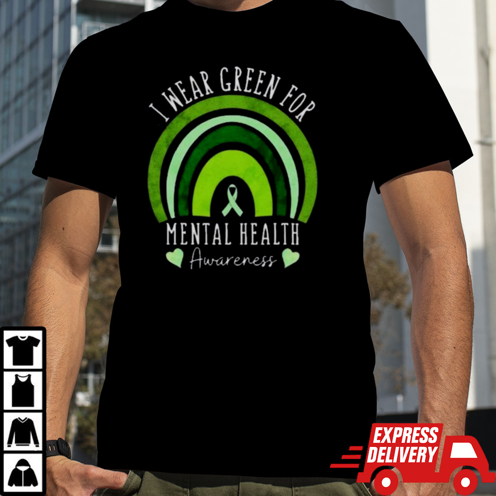 I Wear Green Tal Health Awareness Month Shirt