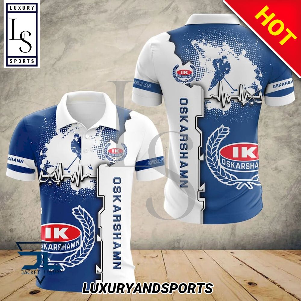 IK Oskarshamn Personalized 3D Polo Shirt