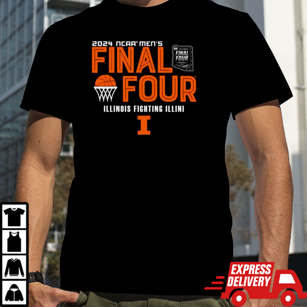 Illinois Fighting Illini 2024 NCAA Men’s Basketball March Madness Final Four shirt