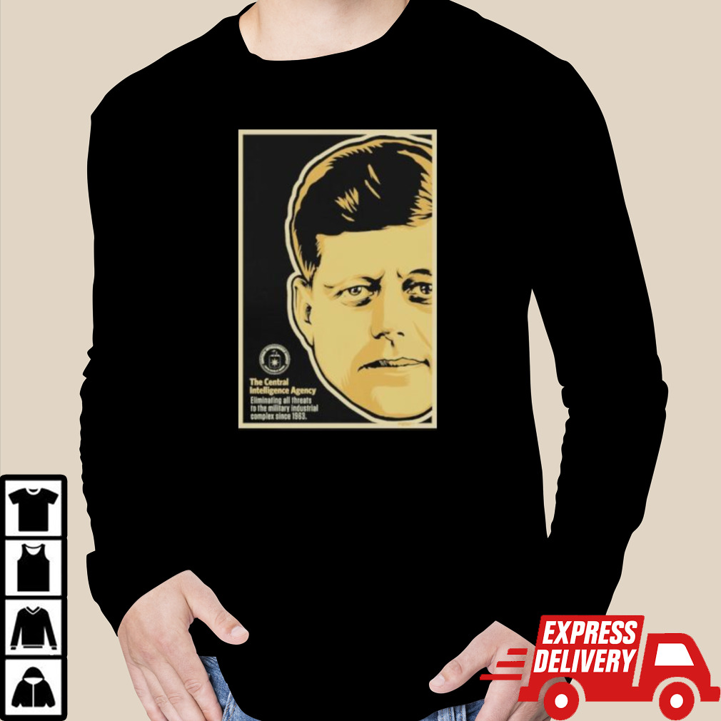 JFK CIA The Central Intelligence Agency shirt