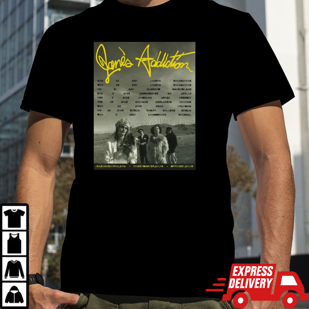 Jane’s Addiction Tour 2024 T-shirt