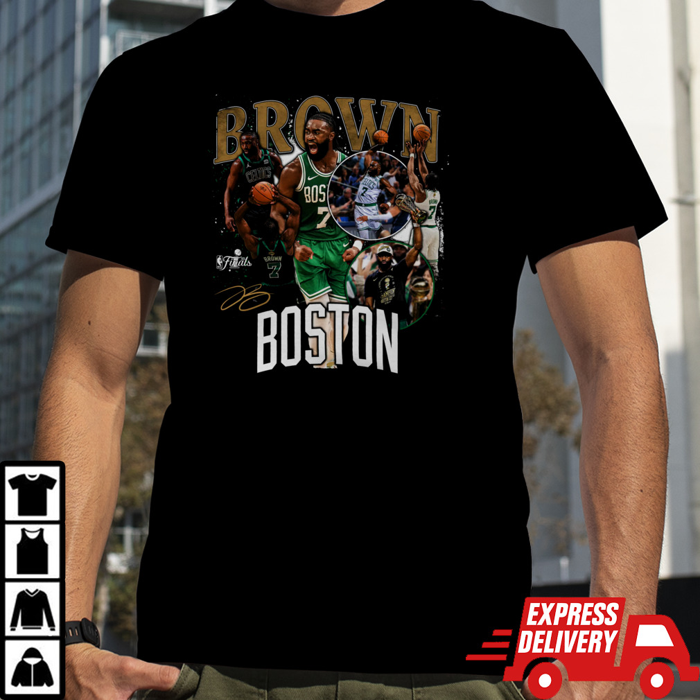 Jaylen Brown Boston Celtics MVP 2024 NBA Finals Champions Crossroads shirt