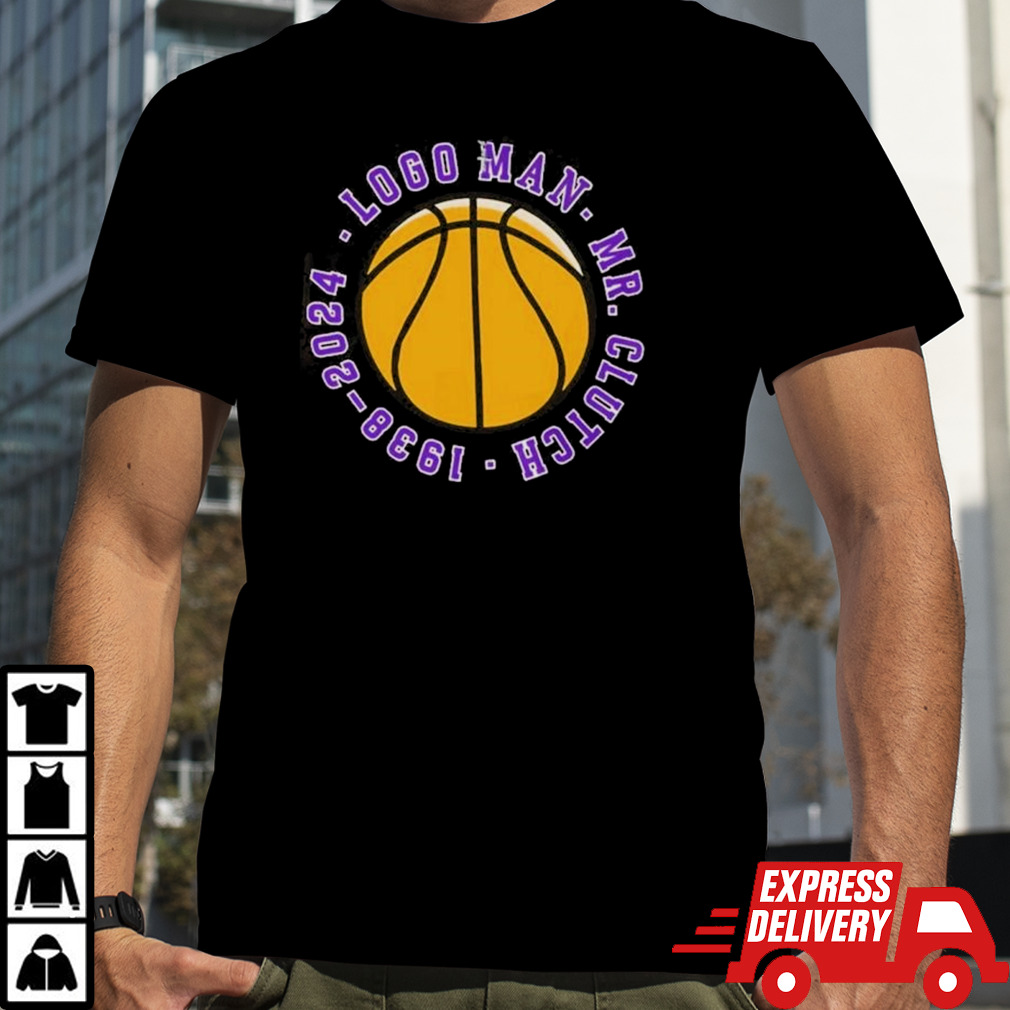 Jerry West Mr Clutch The Logo 1938-2024 Shirt