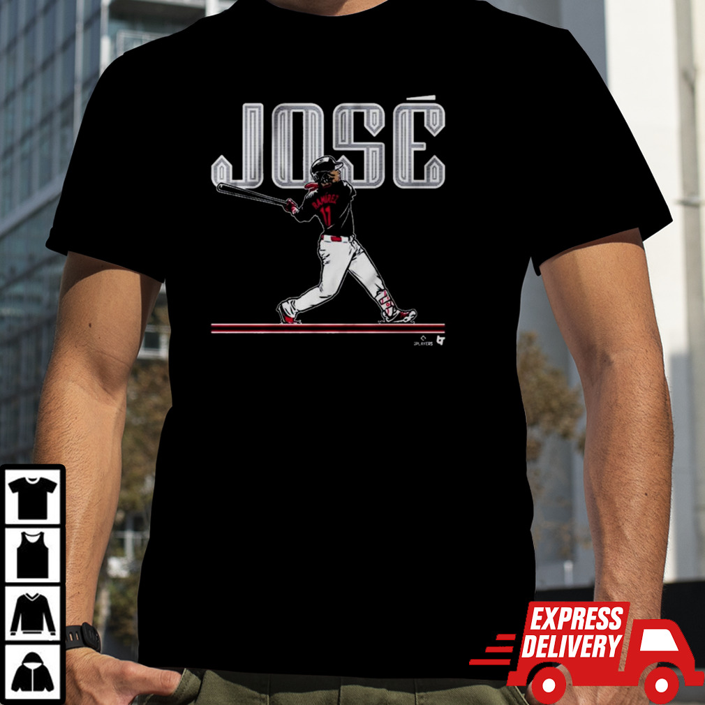 Jose Ramirez Slugger Swing T-shirt