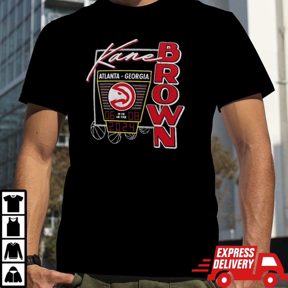 Kane Brown x Atlanta Hawks 2024 T-shirt