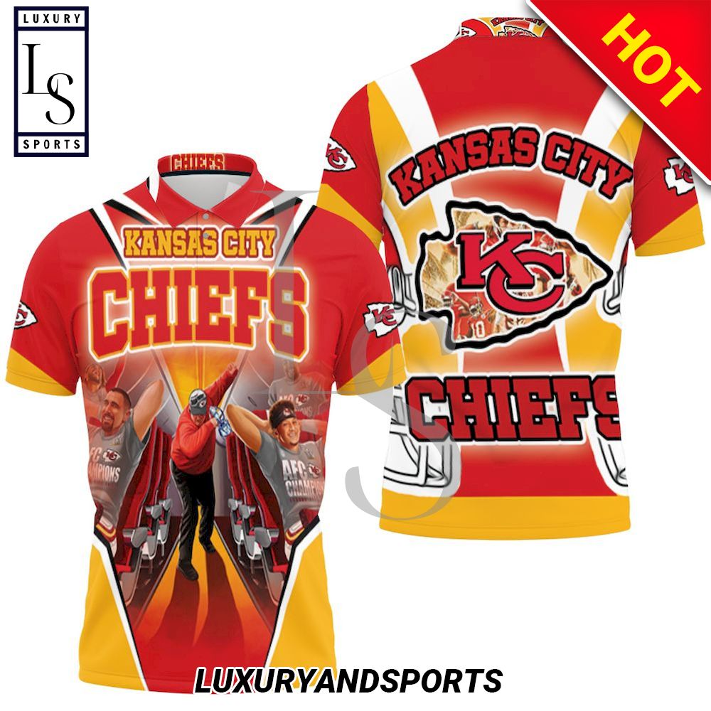 Kansas City Chiefs Road To Victory Polo Shirt