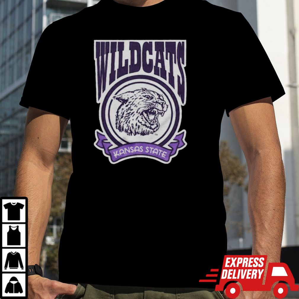 Kansas State Wildcats Cola Design Royal shirt