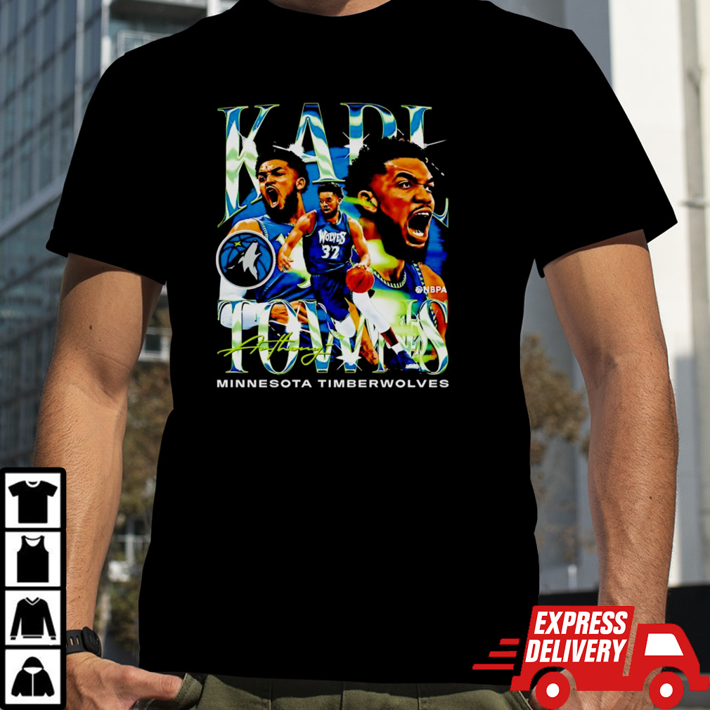 Karl-Anthony Towns Minnesota Timberwolves vintage shirt