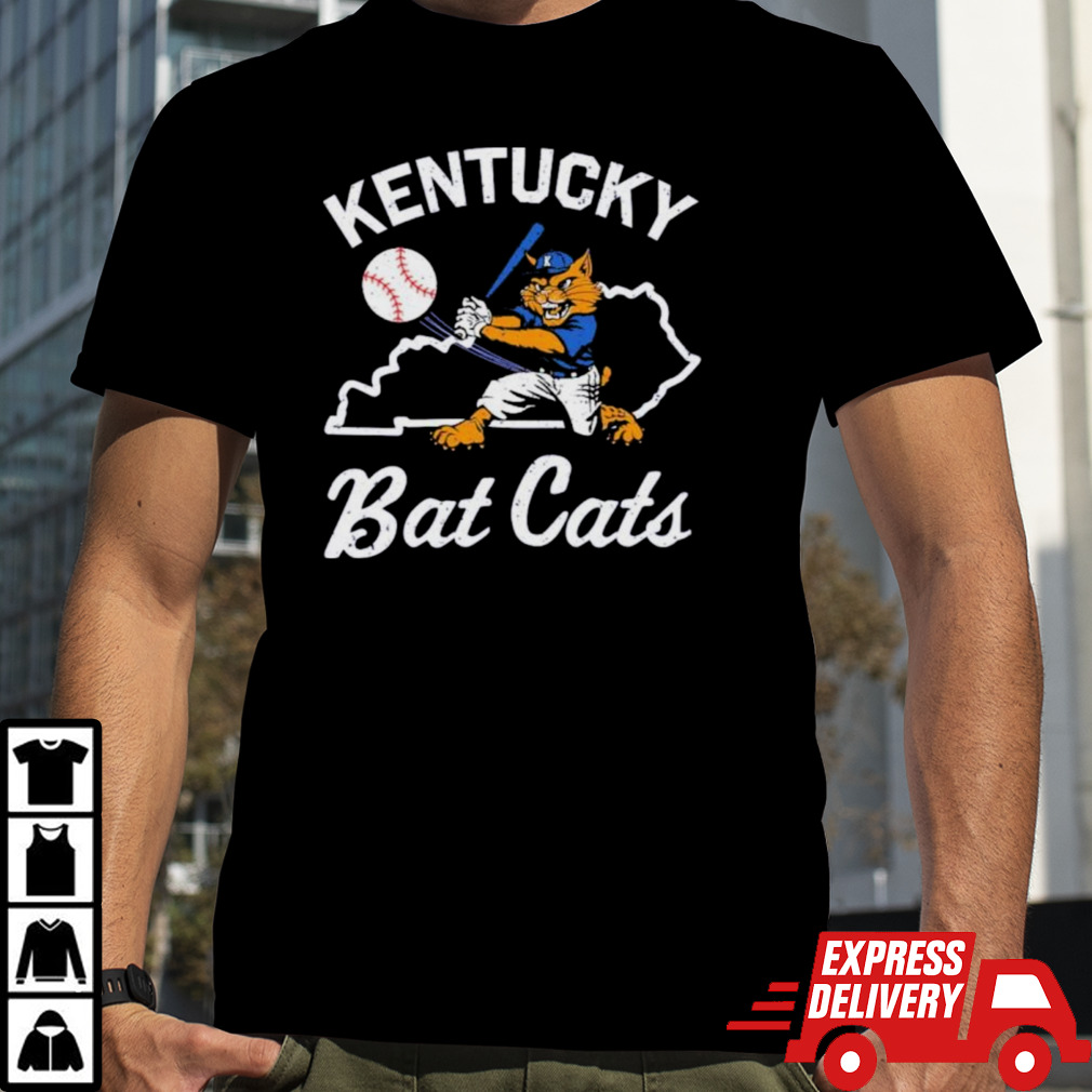 Kentucky Bat Cats Baseball Shirt