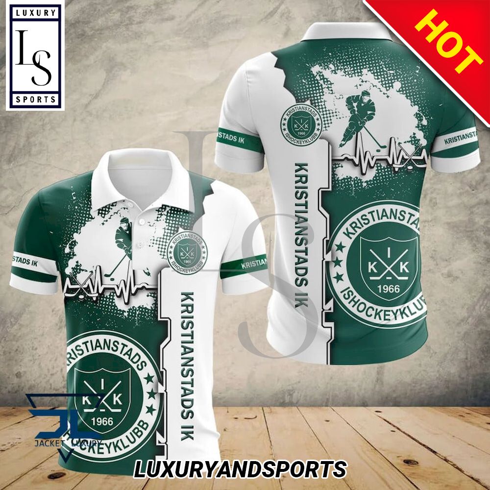 Kristianstads IK Personalized 3D Polo Shirt