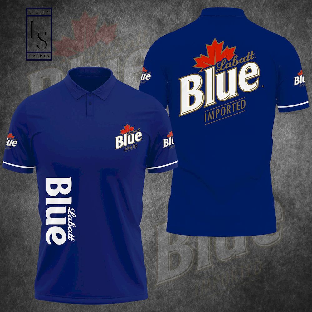 Labatt Blue Drinking Polo Shirt