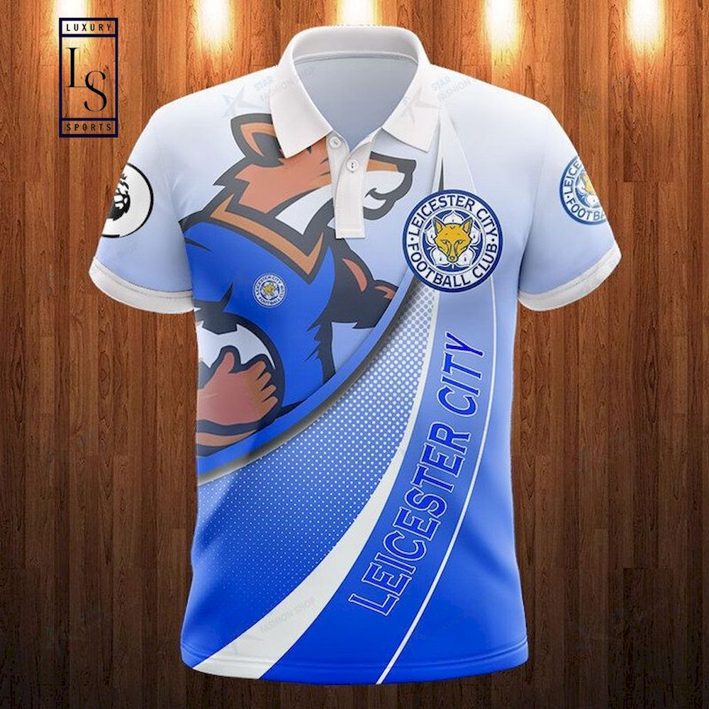 Leicester City FC 3D Polo Shirt