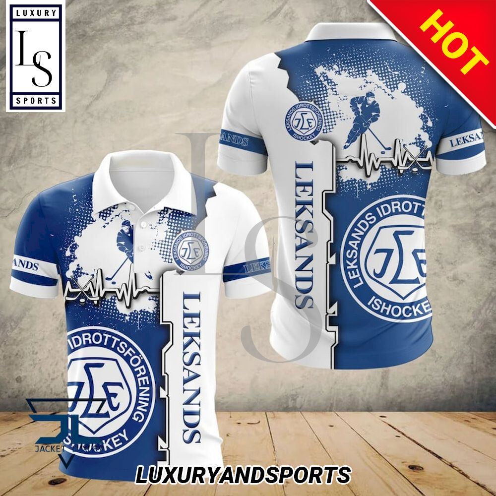 Leksands IF Personalized 3D Polo Shirt