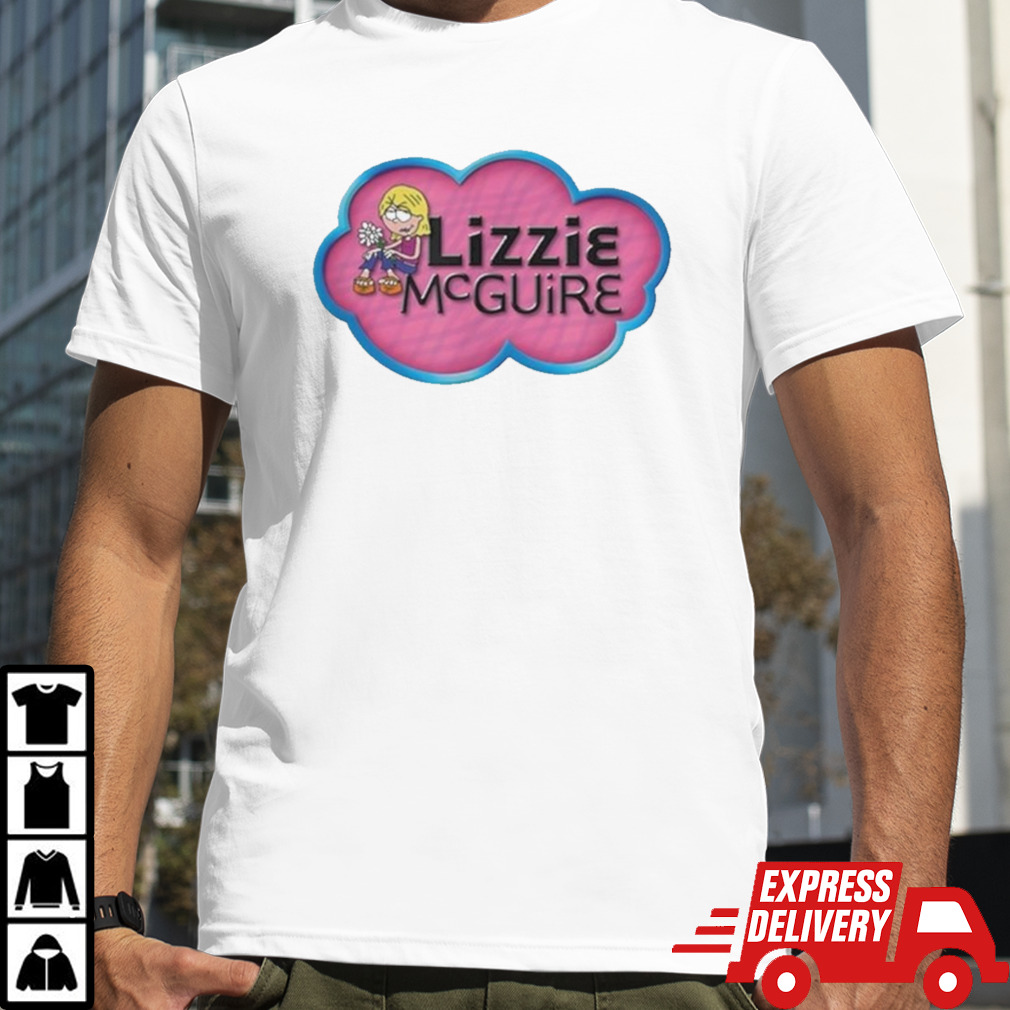 Lizzie Mcguire Animated Lizzie Logo Shirt