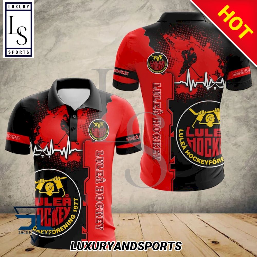 Lulea HF Personalized 3D Polo Shirt