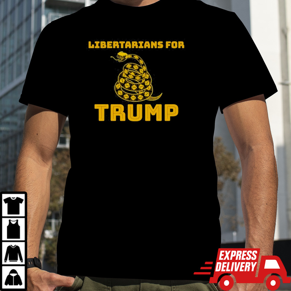 Libertarians For Trump Snake 2024 shirt