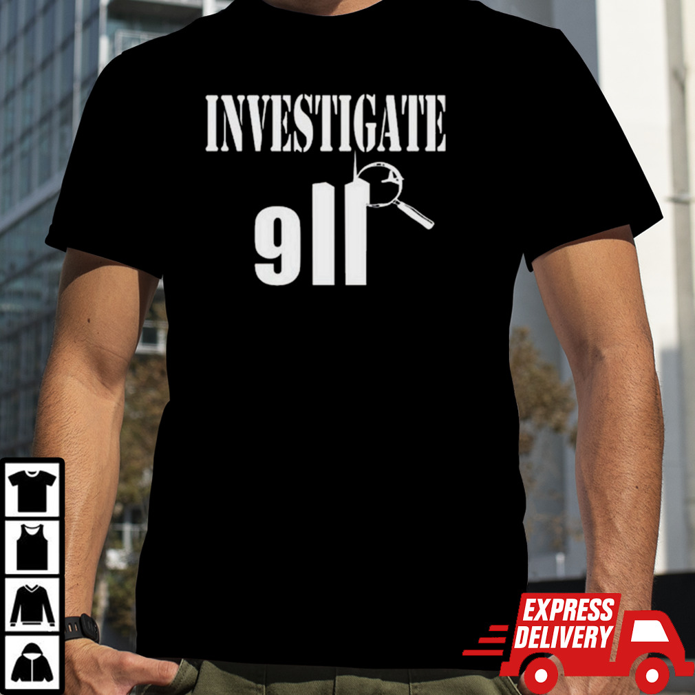 Luke Rudkowski Investigate 911 T-shirt