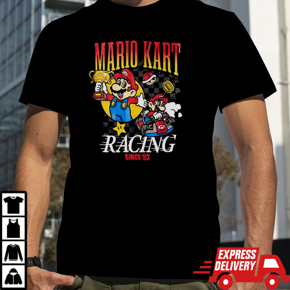 Mario Kart Racing Mineral Wash 2024 T-shirt