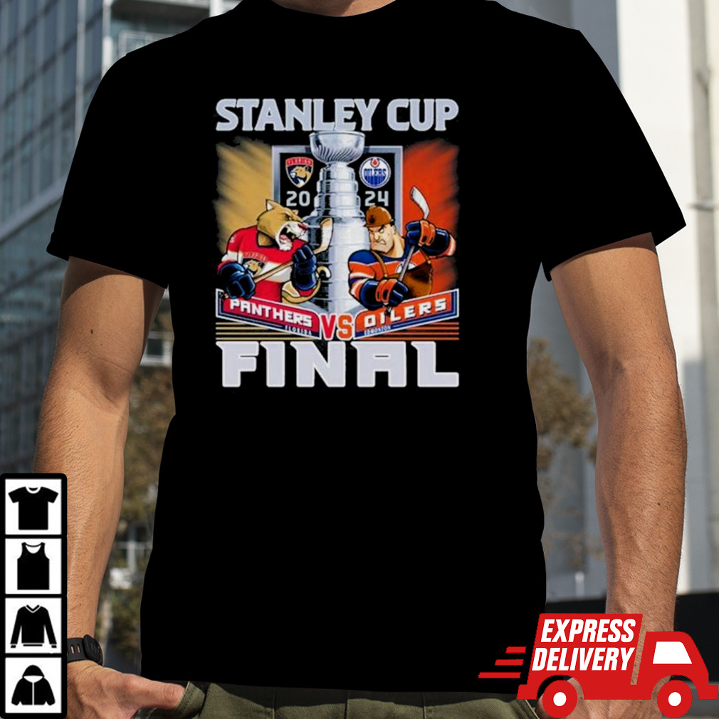 Mascots Edmonton Oilers Vs Florida Panthers 2024 Stanley Cup Final Shirt