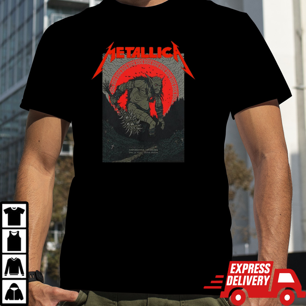 Metallica M72 Copenhagen Parken Stadium No Repeat Weekend In Denmark June 14 2024 shirt