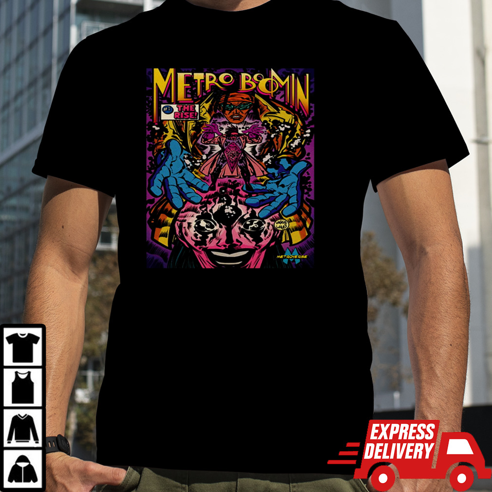 Metro Boomin The Rise Edition Issue 1 Bundle Metroverse By Vasilis Lolos Comic T-Shirt