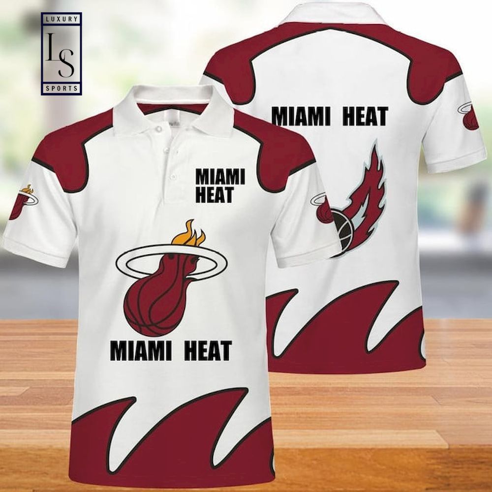 Miami Heat NBA Basketball Polo Shirt