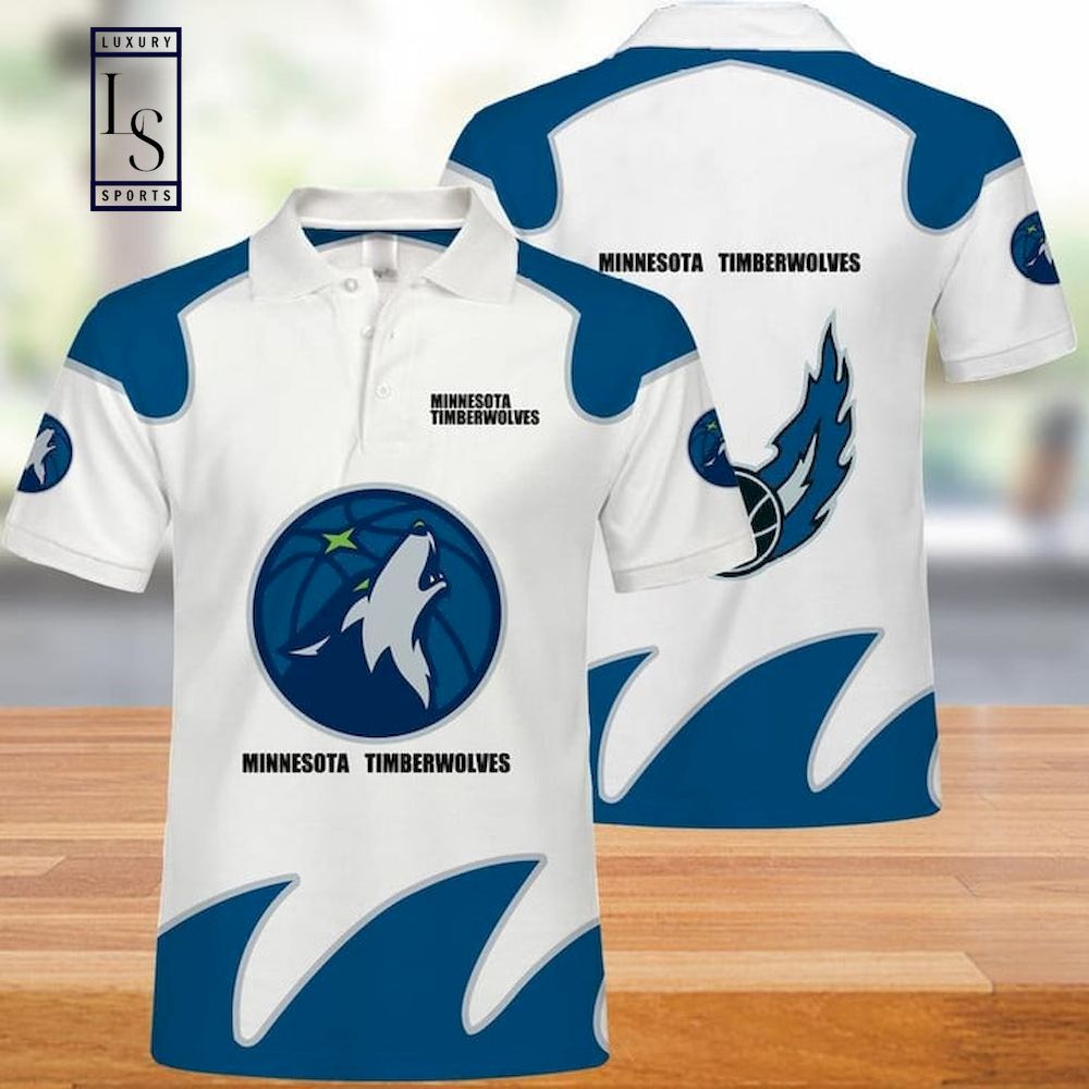 Minnesota Timberwolves NBA Basketball Polo Shirt