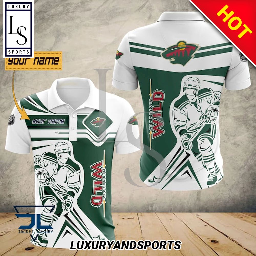 Minnesota Wild NHL Polo Shirt Premium