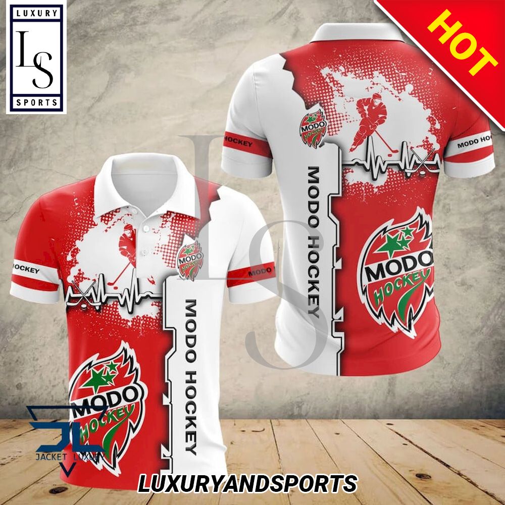 Modo Hockey Personalized 3D Polo Shirt