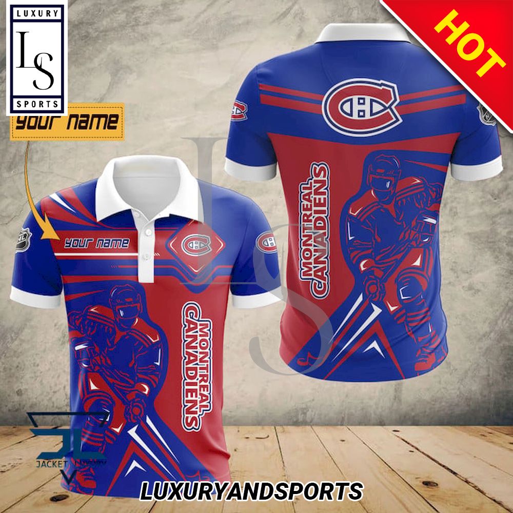 Montreal Canadiens NHL Polo Shirt Premium