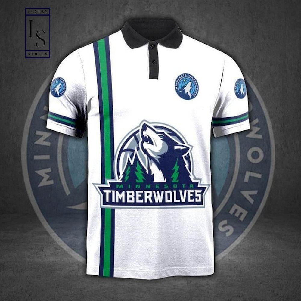 NBA Minnesota Timberwolves 3D Polo Shirt