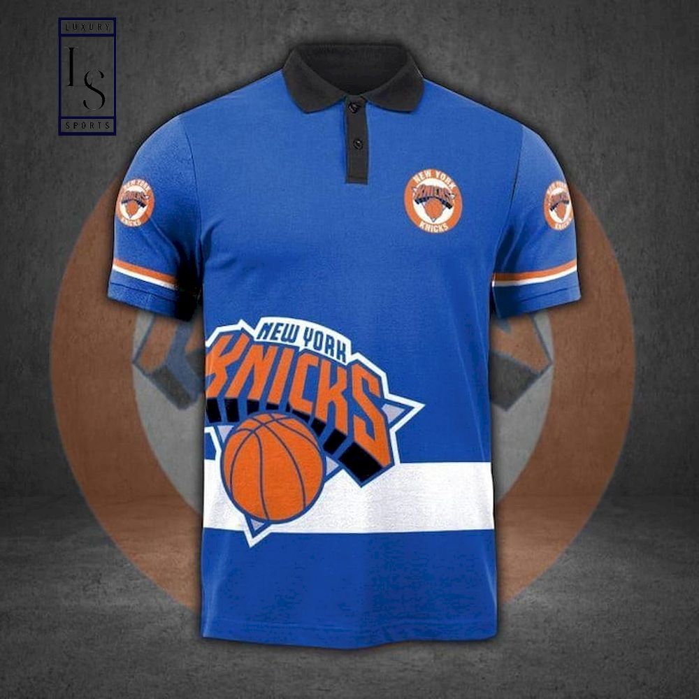 NBA New York Knicks 3D Polo Shirt