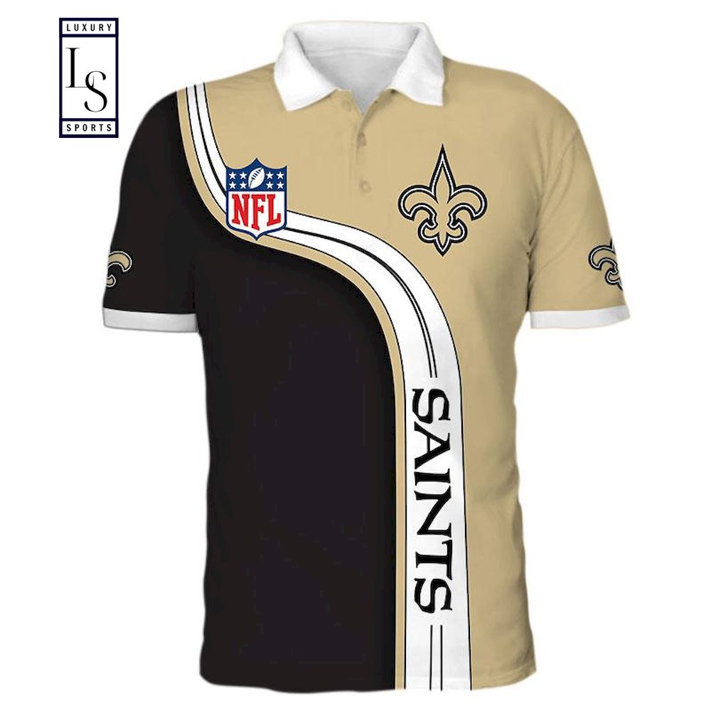 New Orleans Saints NFL Polo Shirt