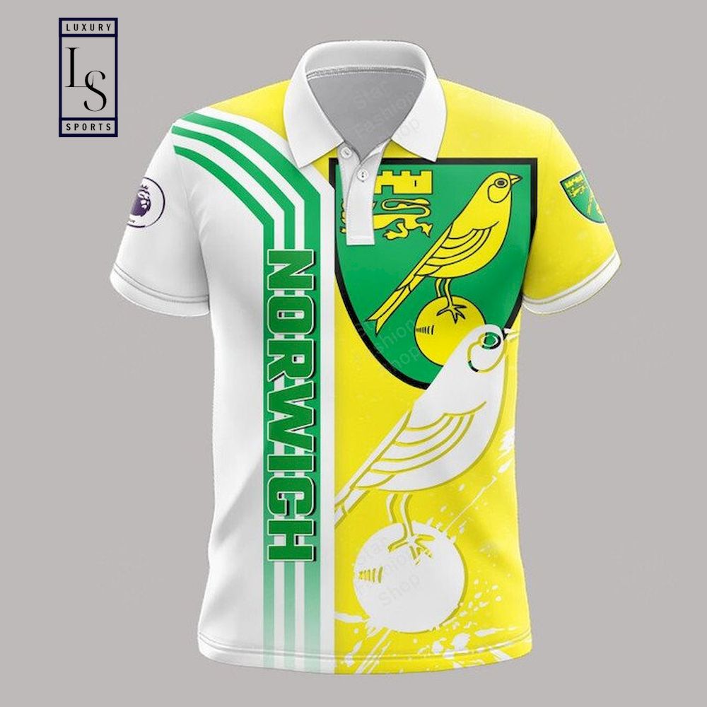 Norwich City 3D Polo Shirt