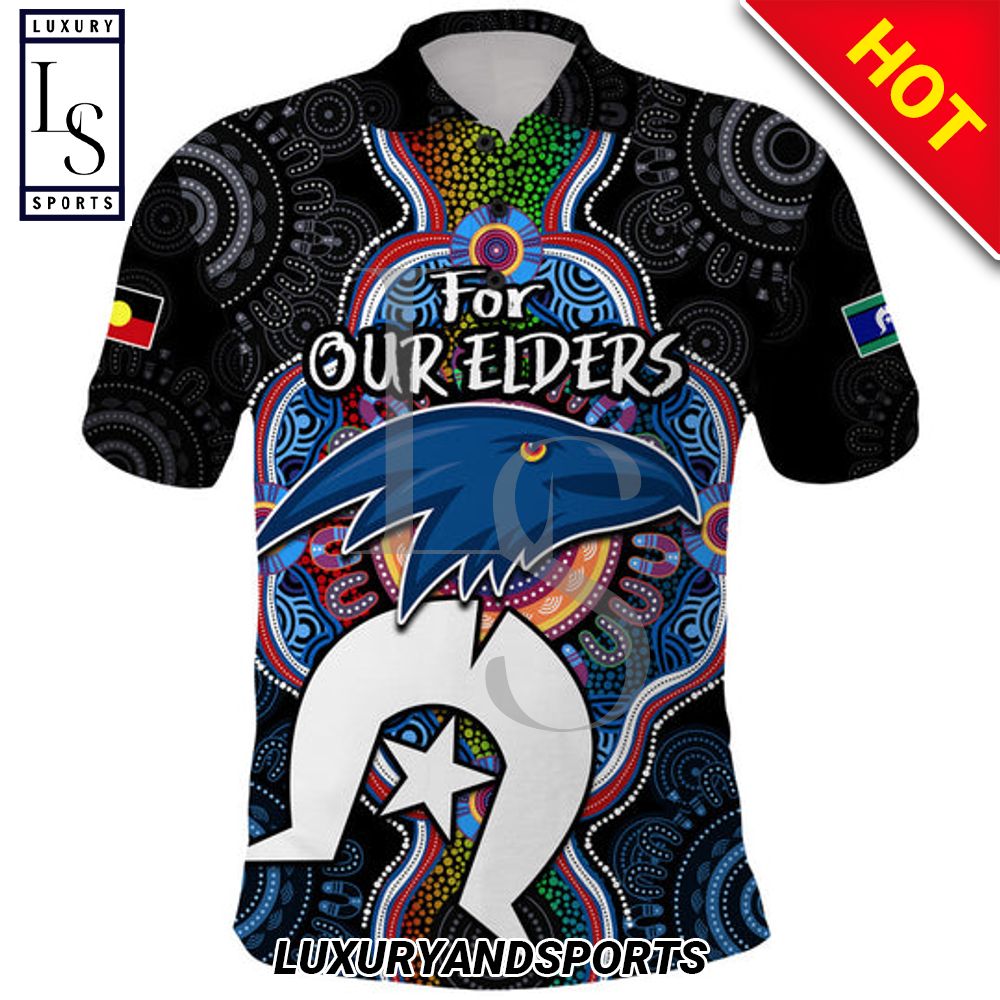 Personalized Crows Football NAIDOC Week 2023 Indigenous Polo Shirt