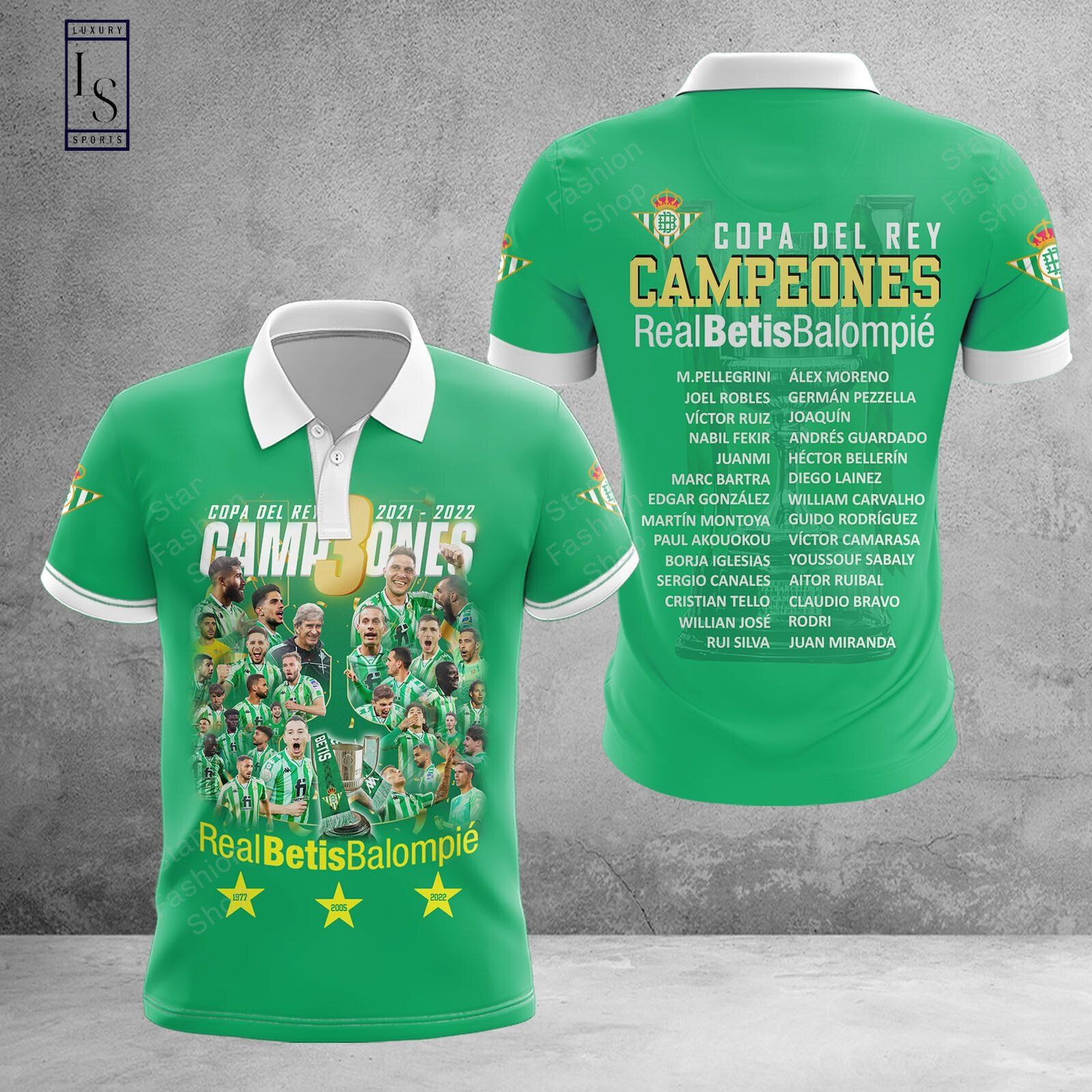 Real Betis Campeones Polo Shirt