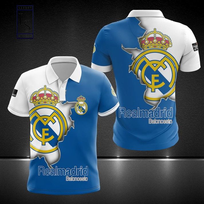 Real Madrid 3D Polo Shirt