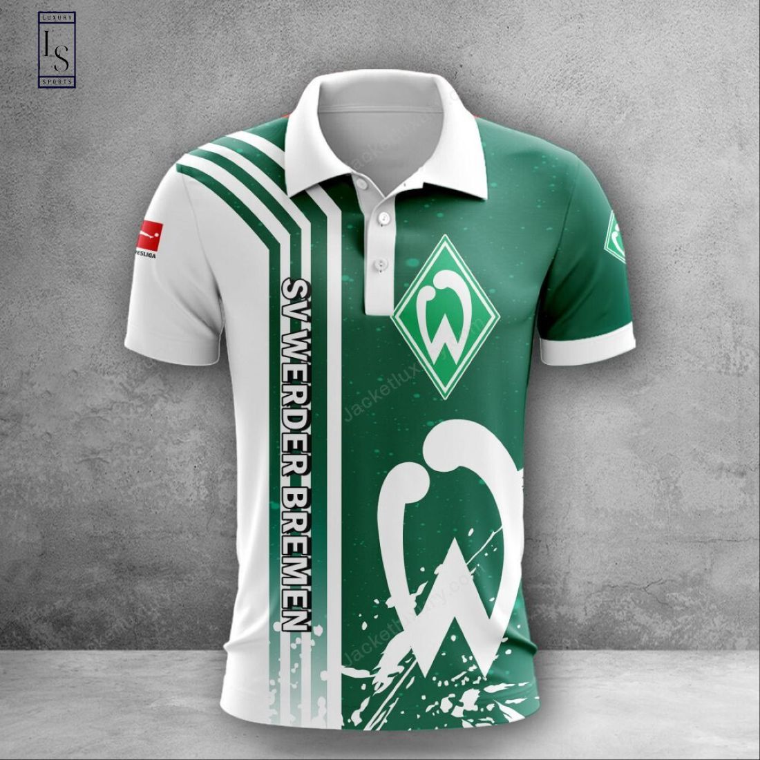 SV Werder Bremen 3D Bundesliga Polo Shirt