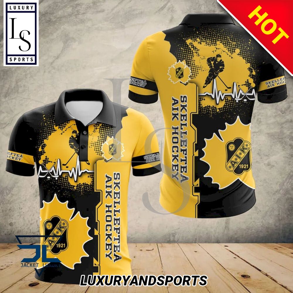 Skelleftea AIK Personalized 3D Polo Shirt