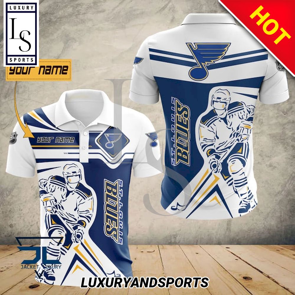 St Louis Blues NHL Polo Shirt Premium