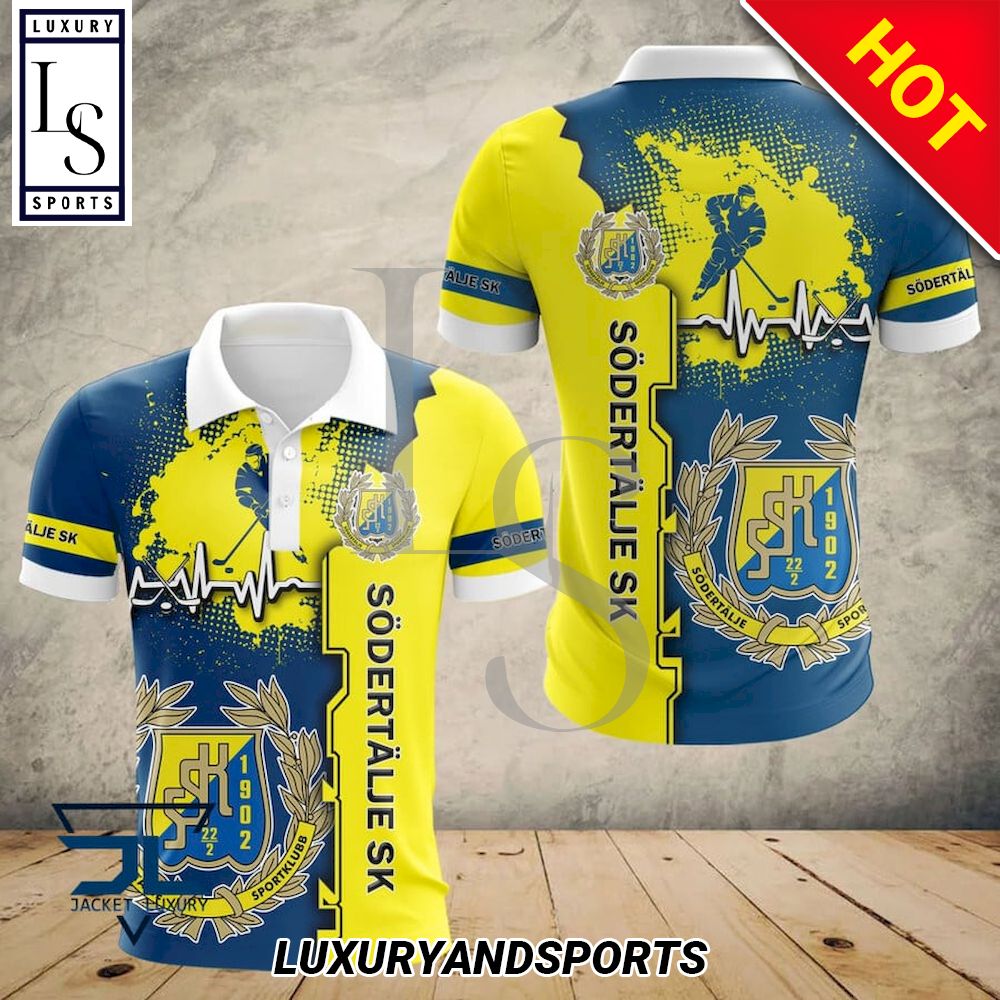 Södertälje SK Personalized 3D Polo Shirt