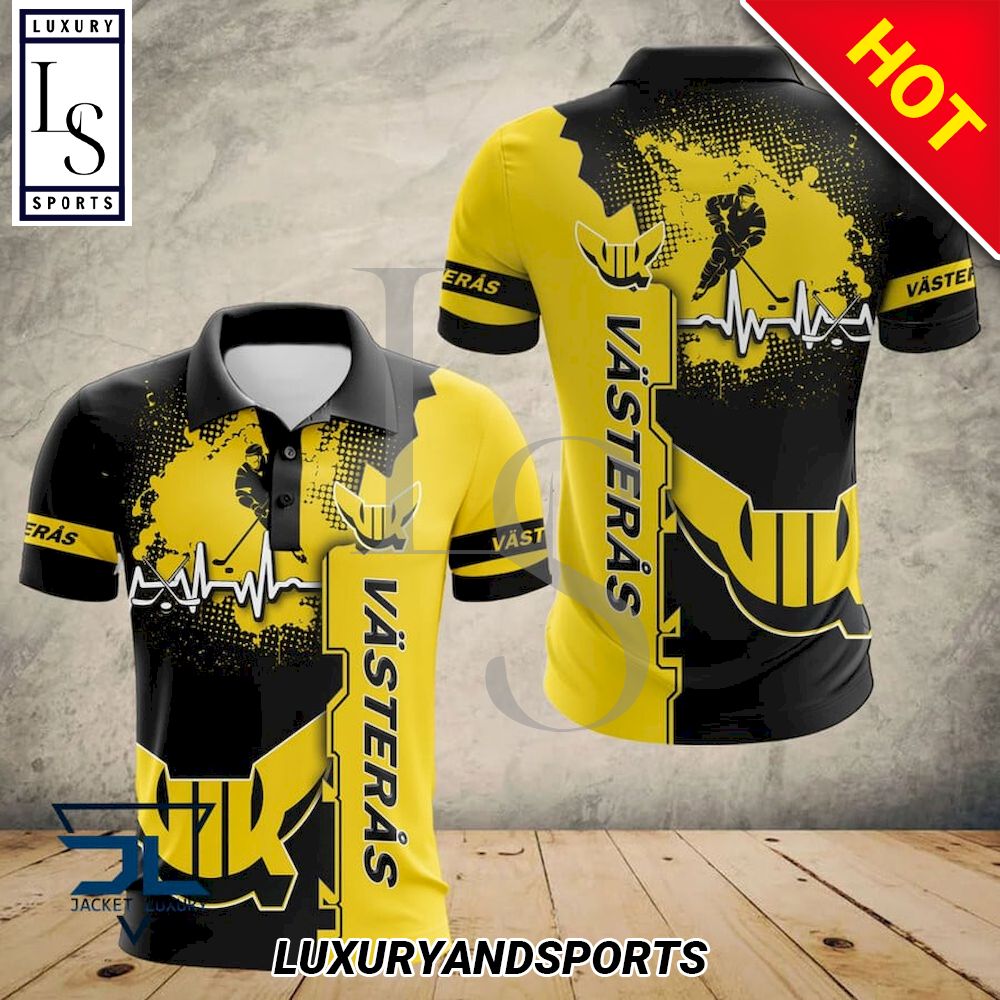 VIK Västerås HK Personalized 3D Polo Shirt