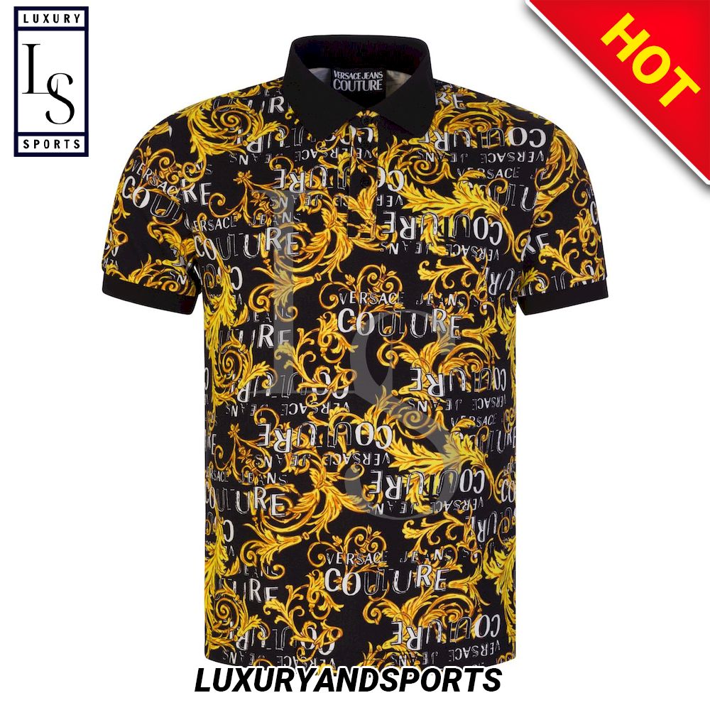 Versace Jeans Couture Baroque Polo Shirt