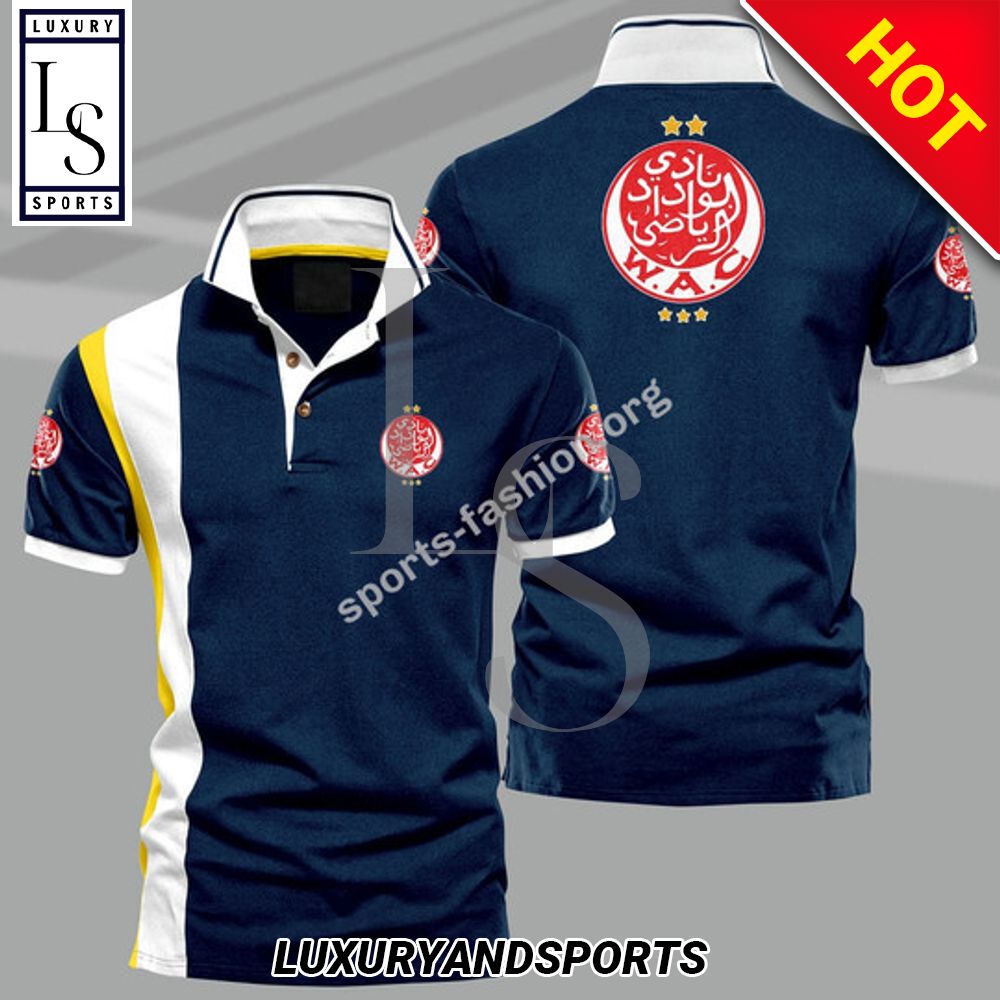 Wydad Ac Navy Polo Shirt