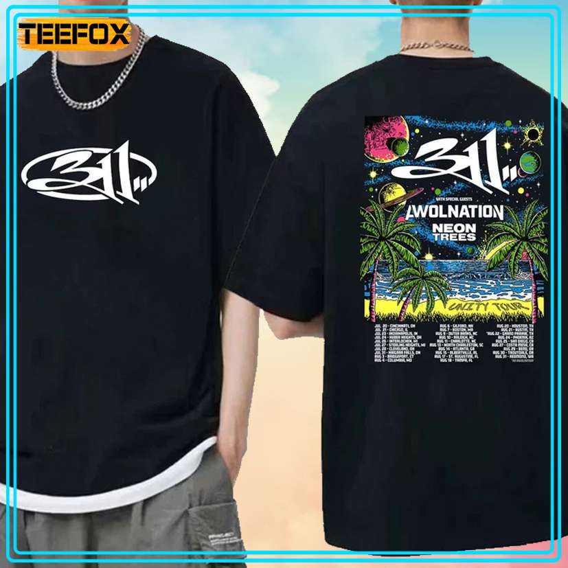 311 The Unity Tour 2024 Music Unisex T-Shirt