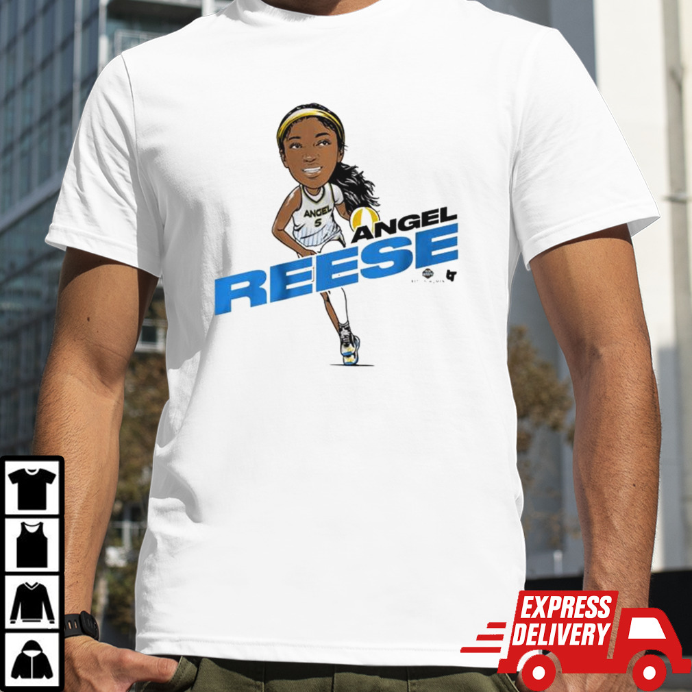 Angel Reese Caricature T-shirt