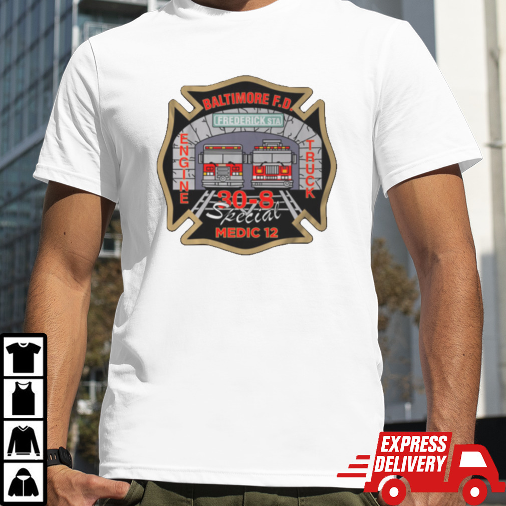 Baltimore City Fire Department Engine 30 Shirt