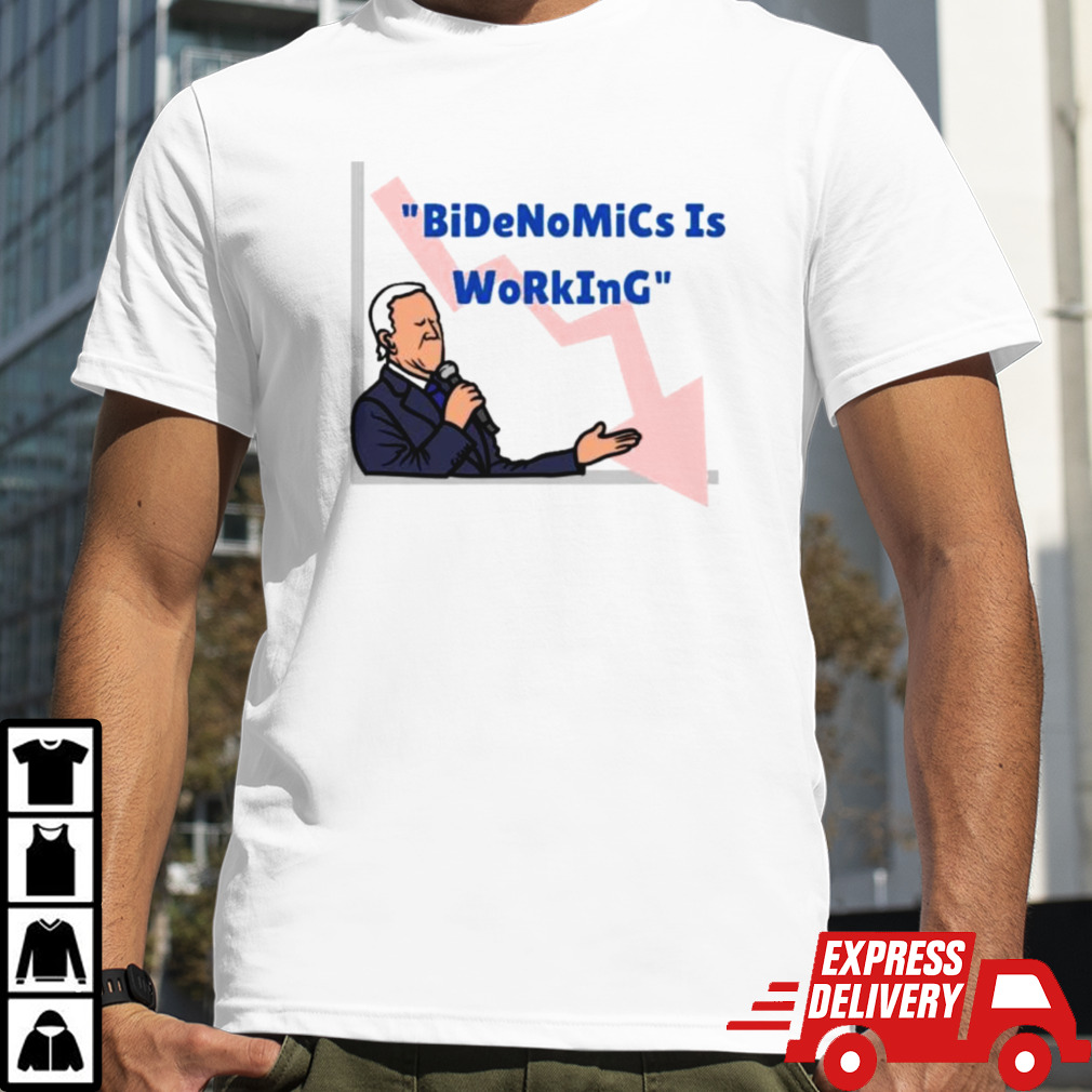 Biden BiDeNoMiCs Is WoRkInG T-Shirt