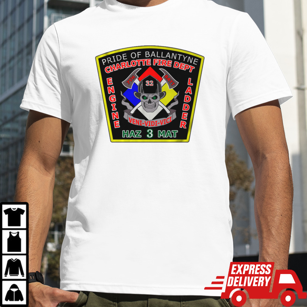 Charlotte Fire Department Station 32 Shirt